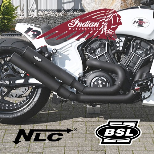 BSL / NLC “Dragstyle” 2 in 2 für Indian Motorcycle